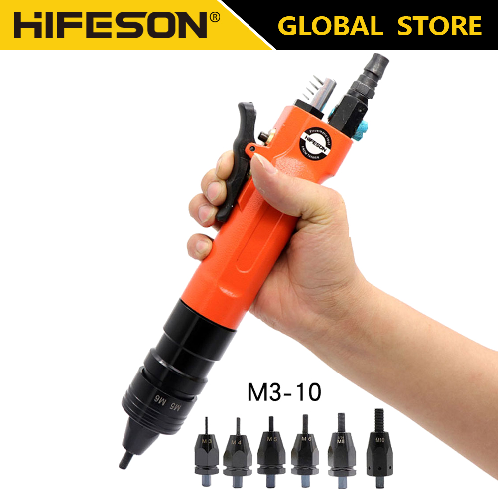 Hifeson空気圧エアリベットナットガンインステッドプルセ - Rivet Setter Tool のレビューと価格