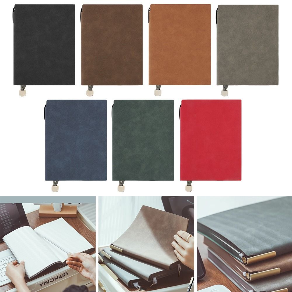 クリエイティブ A5 ノートブック ソフトレザーカバー 模造 - Leather Work Diary Covers のレビューと価格