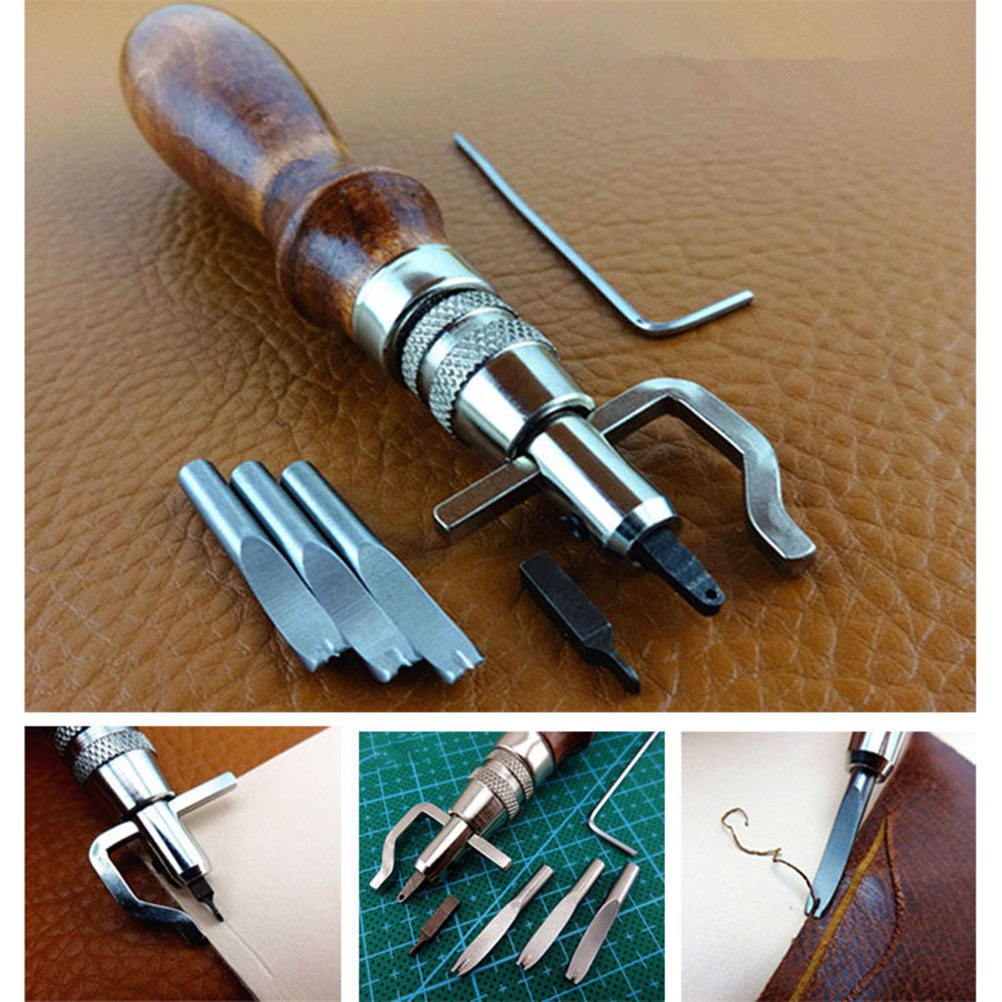 7点セットの裁縫道具：縫い目用溝切り、折り目付け、面取り、端 - Groover Stitching Tool のレビューと価格