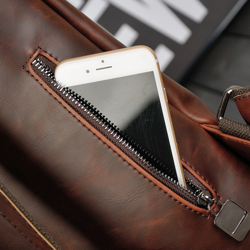 メンズ ヴィンテージ レザー バックパック 14インチ ラッ - Leather Work Rucksack Mens のレビューと価格