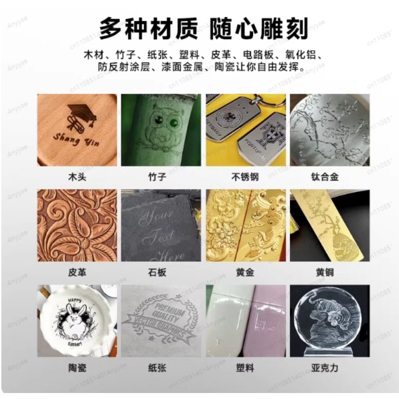 S1 2.5/3.5/6Wレーザー彫刻機 ポータブルミニレー - Leatherwork Machine のレビューと価格