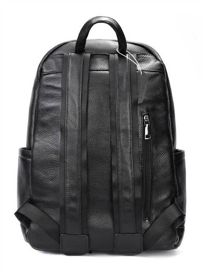 男性用本革トラベルバックパック、大型ブラック牛革製ラップトッ - Leather Work Rucksack Mens のレビューと価格