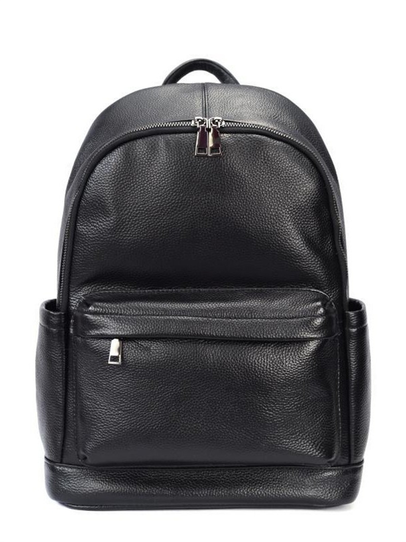 男性用本革トラベルバックパック、大型ブラック牛革製ラップトッ - Leather Work Rucksack Mens のレビューと価格