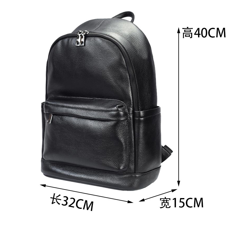 男性用本革トラベルバックパック、大型ブラック牛革製ラップトッ - Leather Work Rucksack Mens のレビューと価格