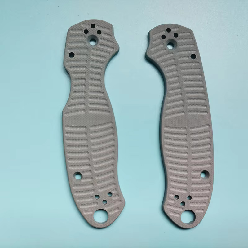8色のG10素材、魚の骨模様の折りたたみナイフハンドルスケー - Bone Folder Tool のレビューと価格