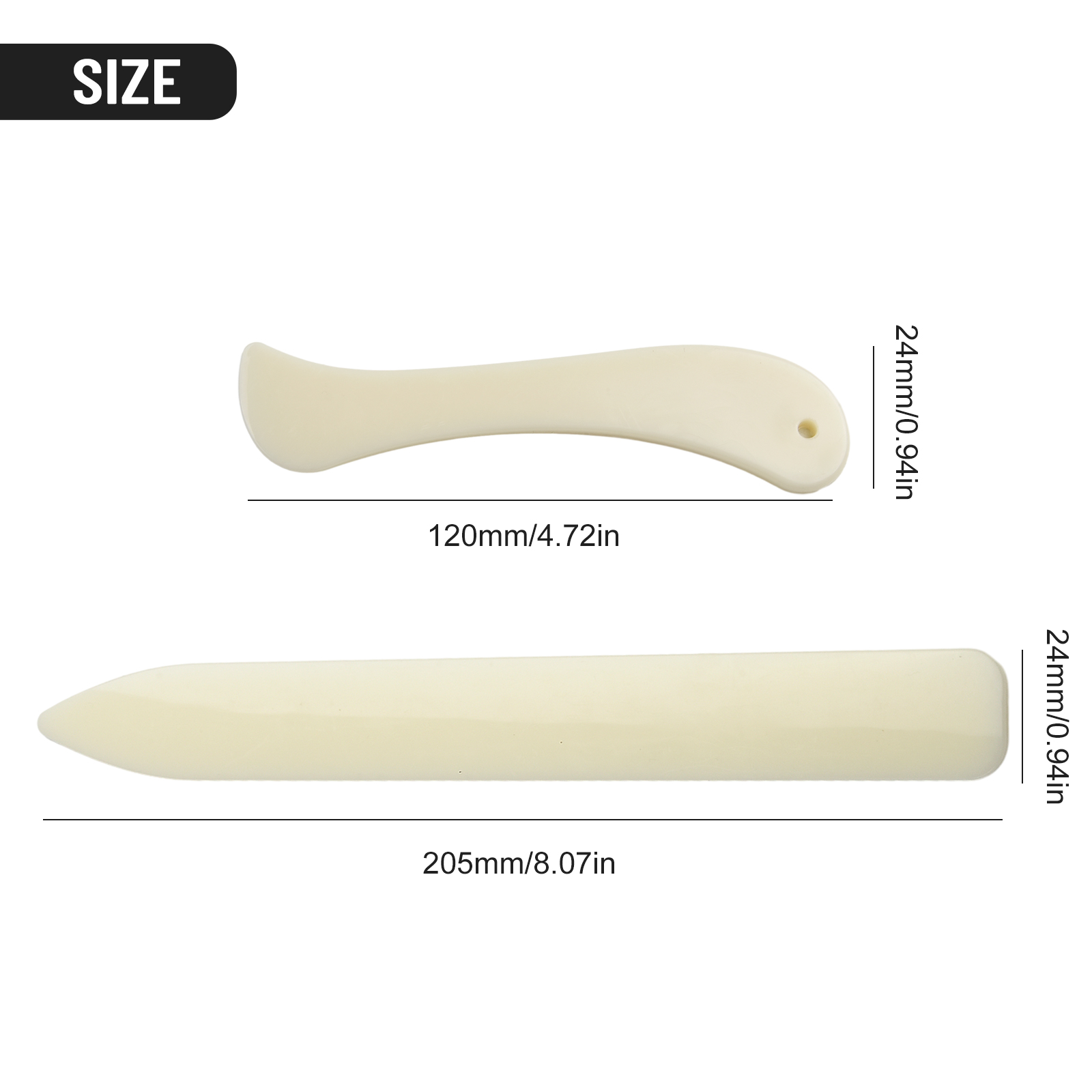 折りたたみ式段ボールマーキングツール、骨折り器、クラフトツー - Bone Folder Tool のレビューと価格