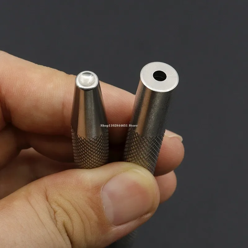 パーマネント銅リベット取り付けロッドセット、手作りレザーツー - Rivet Setter Tool のレビューと価格