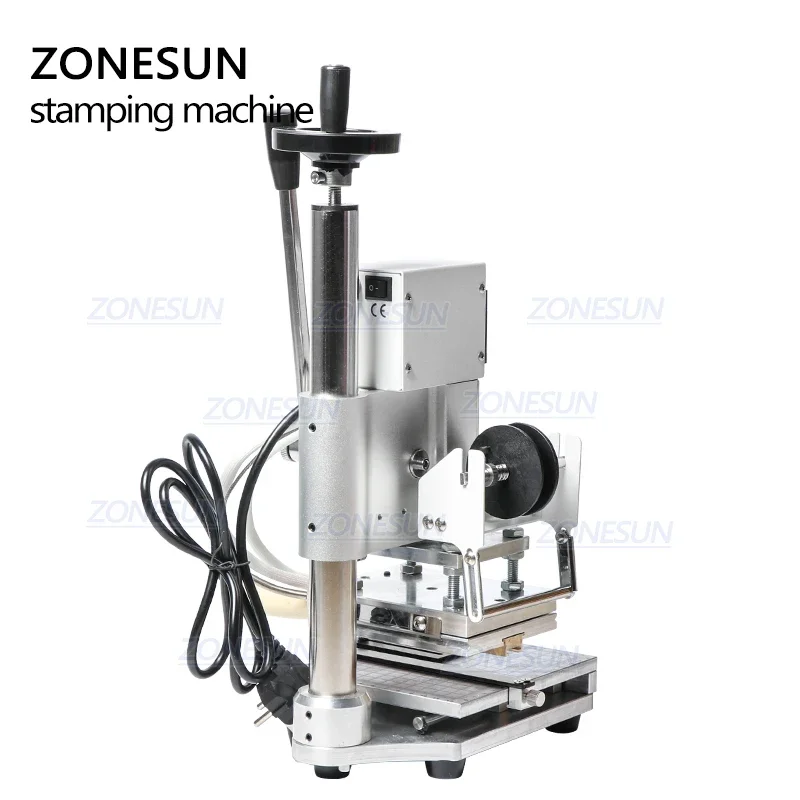 ZONESUN ZS110 ホットフォイルスタンピング ブロ - Leatherwork Hand Press のレビューと価格