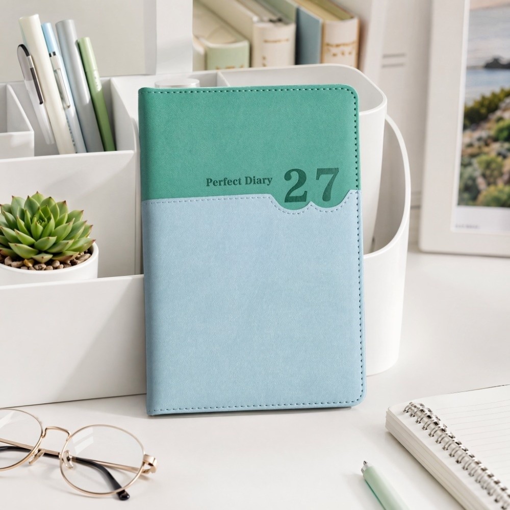 オフィスワークプランナー 2027 スケジュールプランナー  - Leather Work Diary Covers のレビューと価格