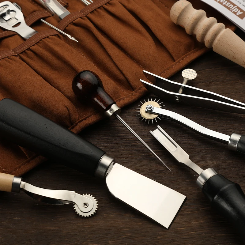 KRABALL プロフェッショナルレザークラフトツールキット - Groover Stitching Tool のレビューと価格